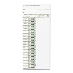 Weekly Time Cards, For ATT 310, 200/PK
