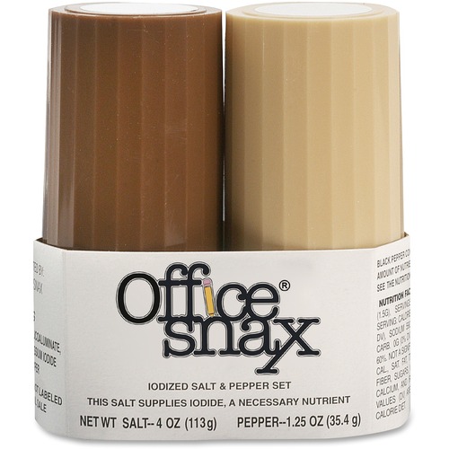 Salt and Paper Shaker Set,Salt 4.0 oz.,Pepper 1.5 oz.