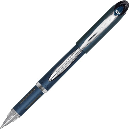 uni-ball Corporation  Rollerball Pen, Gel, Fine Point, .7mm, D.BE/Black Ink