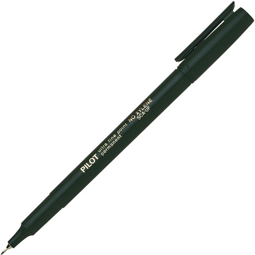 Permanent Ink Marker, Extra Fine Point, Black Ink