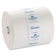 Hardwound Roll Towels,Single-Ply,8-1/4"x702',6/CT,White