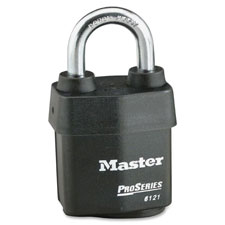 Rekeyable Padlock, Pro Series, Weather Touch, 2.125"Wide, BK