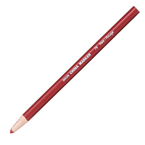 China Marker, Nontoxic, Paper Wrapped, Red