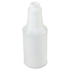Plastic Bottle, w/Graduation Marks, 24oz, Translucent