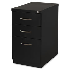 Pedestal,Mobile,15"Wx22-7/8"Dx27-3/4"H,BK