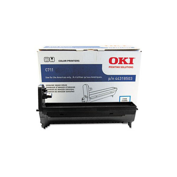 Genuine OEM Okidata 44318503 Cyan Drum Kit (20000 page yield)