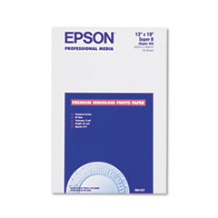 Photo Paper,Semi-Gloss,13"x19",68 lb.,10.4 mil,White