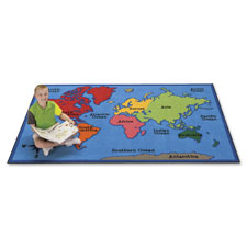 RUG,KVL+,WORLD MAP,8X12