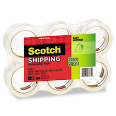 Packaging Tape Refills, 1-7/8"x54.6 Yds., 6 Rolls/PK, Clear