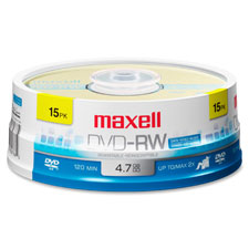 DISC,DVD-RW,JC,15/PK
