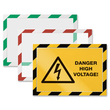 FRAME,SELF-ADHESIVE,GRN/WHT