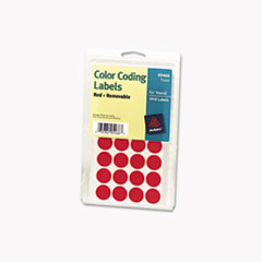 LABEL,.75RND,1008/PK,RD