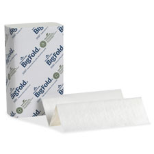 BigFold Paper Towels, C-Fold, 10.8"x10.2", 10PK/CT, White