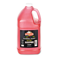 Tempera Paint, Ready to Use, Nontoxic, 1 Gallon, Red