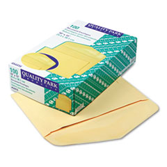Heavy-Duty Document Envelope, 10"x15", 100/BX, Cameo Buff