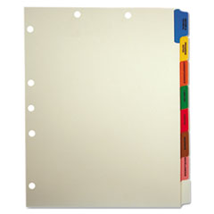 Medical Chart Index Set, 8 Side Tab, 9"x11", 40/BX, MLA
