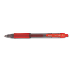 Gel Pens, Retractable, Medium Point, .7mm, Red Ink