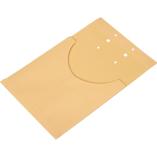 Retention Env/Jackets, Ltr/Lgl, 1" Cap, 25/BX, Kraft