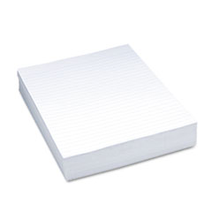 Composition Ppr,3/8" Rule,Unpunched,8-1/2"x11",WE