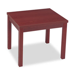 End Table, Laminate, 24"x20"x20", Mahogany