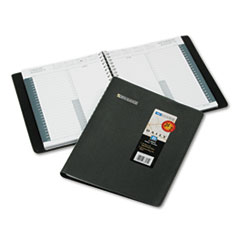 AT-A-GLANCE 24-Hour Daily Appointment Book, 11 x 8.5, White, 2024