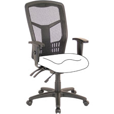FRAME,CHAIR,MESH HI BCK,SLI
