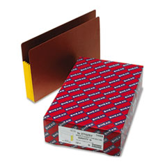 Extra Wide File Pockets, 3-1/2 Exp, Legal, 10/BX, Yellow