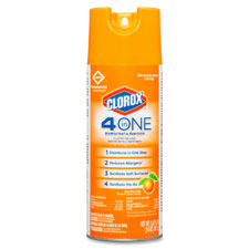 4-in-1 Disinfectant/Sanitizer Spray,14 oz.,Fresh Citrus Sent