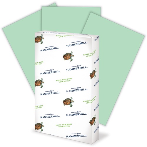 Multipurpose Paper, 20lb., 8-1/2"x14", Green