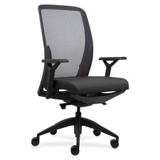 CHAIR,MESH,HIGHBACK,VNL,ASH