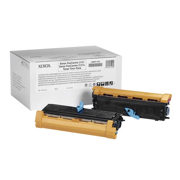 Genuine OEM Xerox 006R01298 Black Toner Cartridge (2 pk) (6000 page yield)
