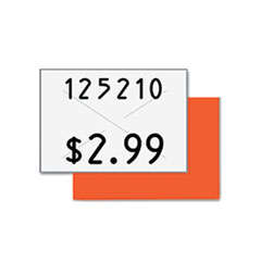 Labels, Adhesive, 2-Line, 3 Roll, White