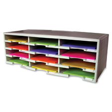 Organizer,12 Compartments,Plastic,14.13"x31.4"x10.5",Black