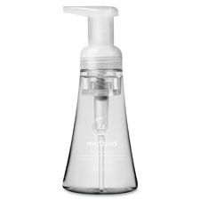 Foaming Hand Soap, 10oz., Push Pump, Clear