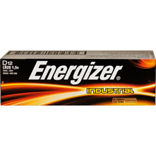 BATTERY,ALKA,INDUST,D,12PK