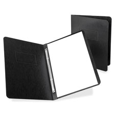 Report Cover,Reinforced Side Hinge,Letter,Black