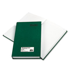 Acct. Book w/Margin,Record-Ruled,500 Pgs,12-1/4"x7-1/4",GN