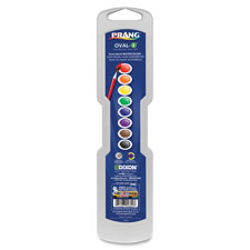 Watercolors, w/ No. 9 Brush, Refillable, Nontoxic, 8 Colors