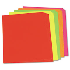 Poster Board, 12 Pt., 22"x28", 25/CT, Neon PK/YW/OE/GN
