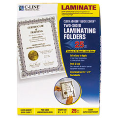 POUCH,LAMINAT,FOLDERS,CLR