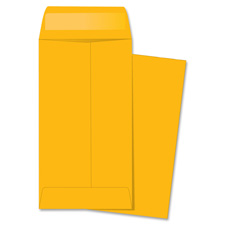Coin Envelopes, No. 7, 28lb., 500/BX, Brown Kraft
