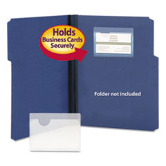 Poly Pockets, Self Adhesive, Size 3"x4-1/16", 100/BX, CL
