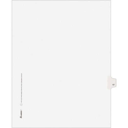INDEX,SD,LTR,WHT,17,25/PK