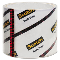 Book Tape, 3" Core Size, 3" x 15 Yards, Clear