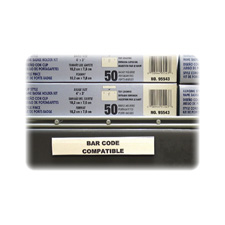 Label Holder,For Magnetic Shelf/Bin,6"Lx2"H,10/BX, Clear
