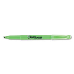 Highlighter, Chisel Point, Nontoxic, 12/pk,Fluorescent Green