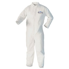 Kleenguard A40 Coveralls, LG, 25/CT, White
