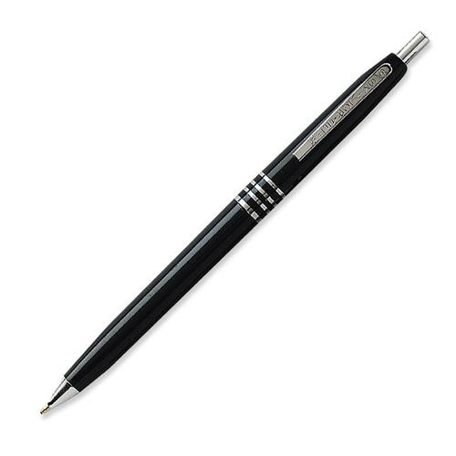 U.S. Ballpoint Pen, Refillable, Medium Point, 12/Box, Black