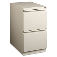 Mobile Pedestal, F/F,Full Extsn,15"x22-7/8"x27-3/4", Putty