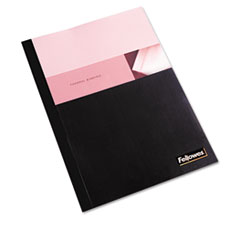 Thermal Covers, 3/8", 61-90 Sht Cap, 10/PK, Clear/Black